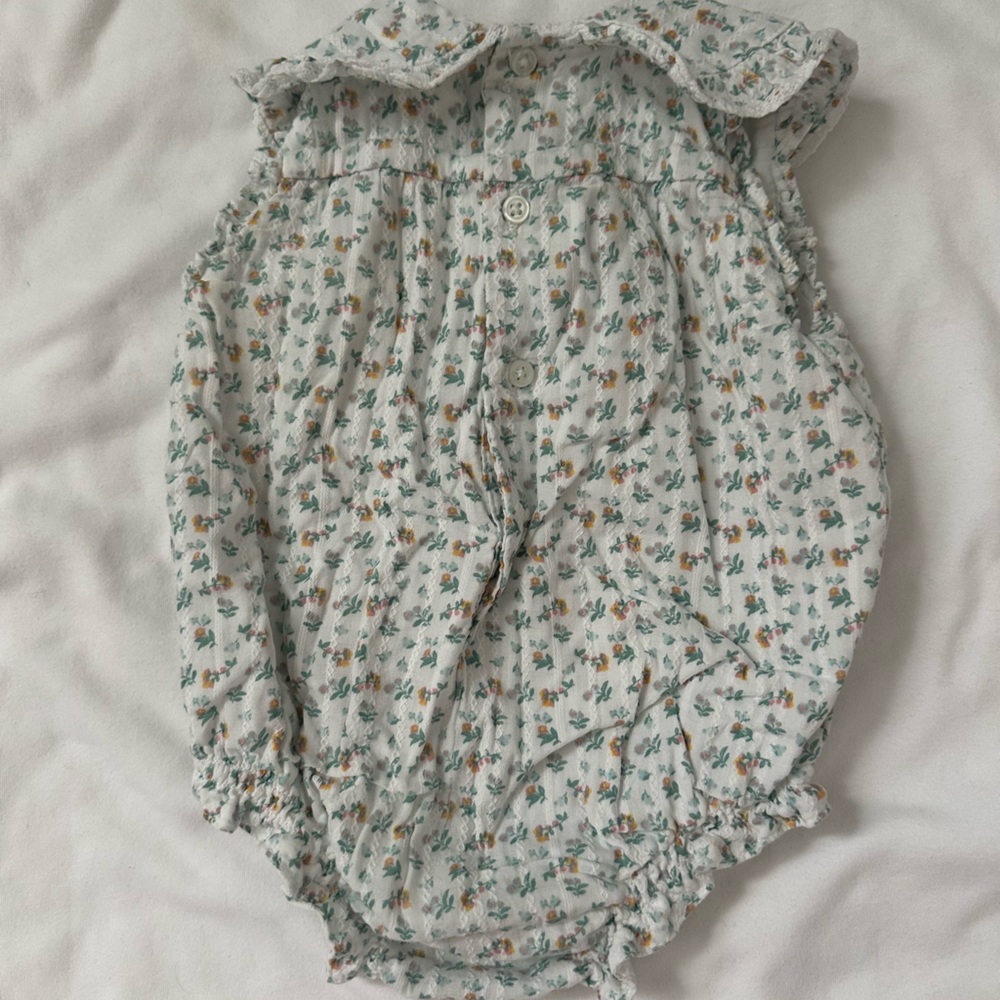 Floral Print Kids Bodysuit - Picture 4 of 4